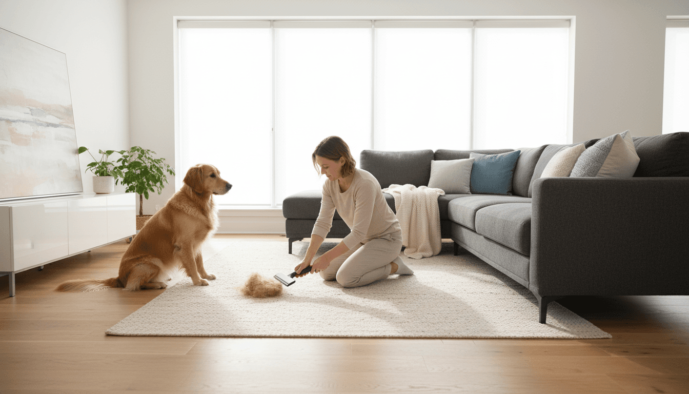 Pet-friendly home cleaning