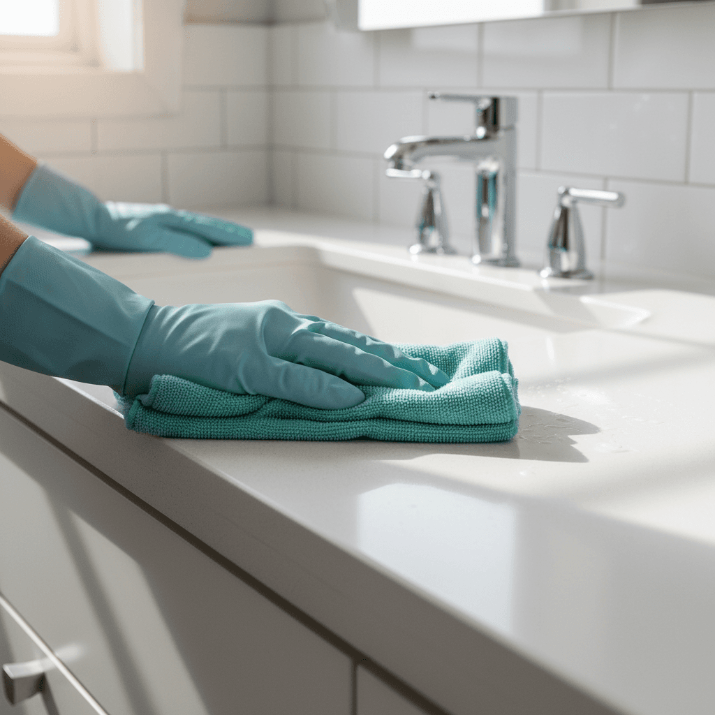 Bathroom sanitizing