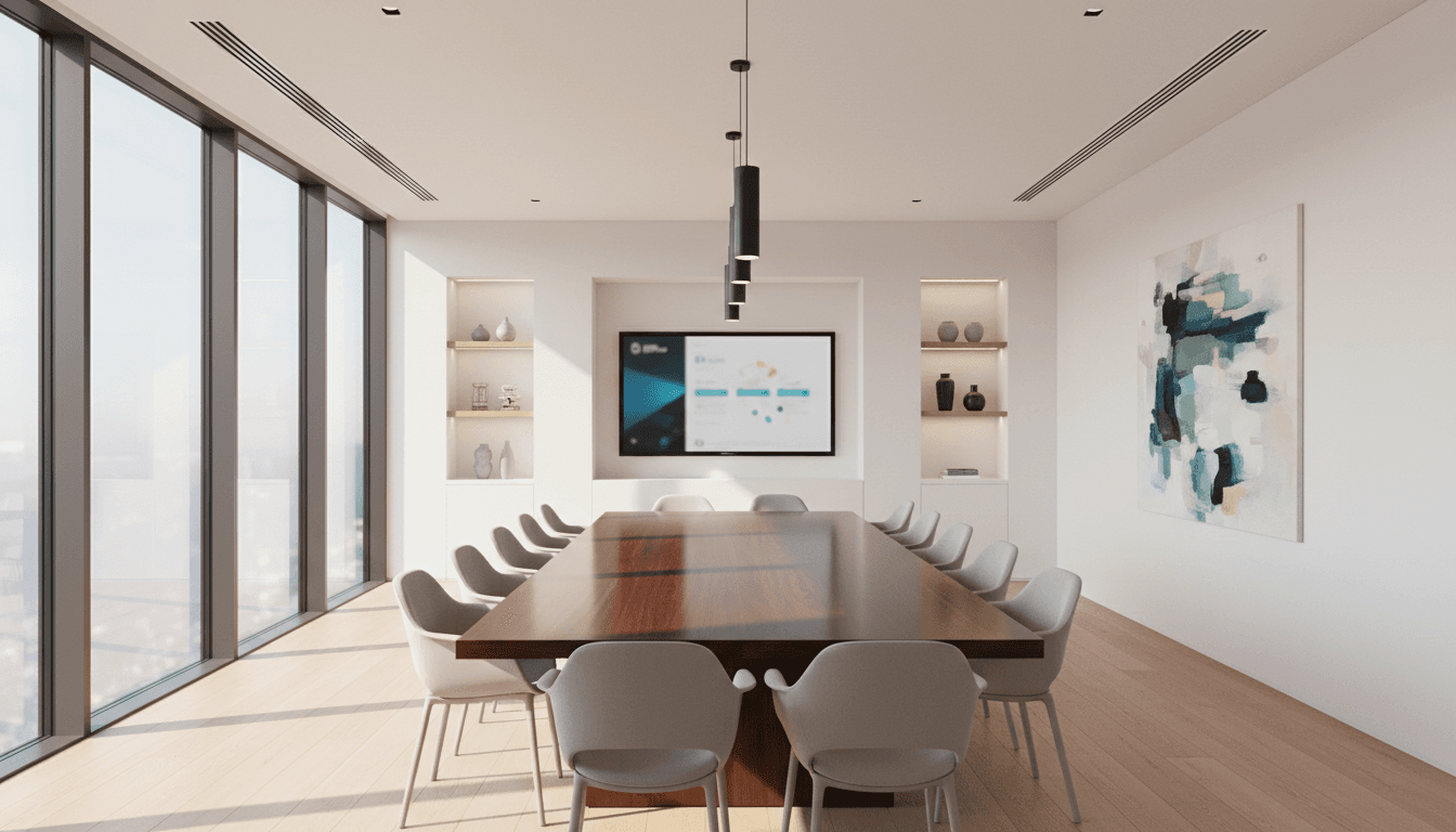 Conference room prep